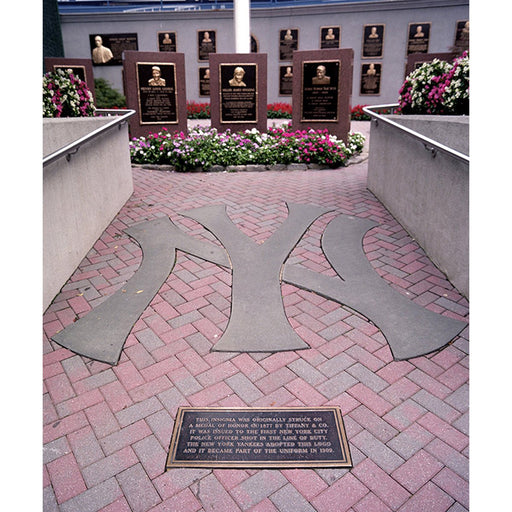 Monument Park Brick Slice 16x19  Framed Collage w/ Nameplate