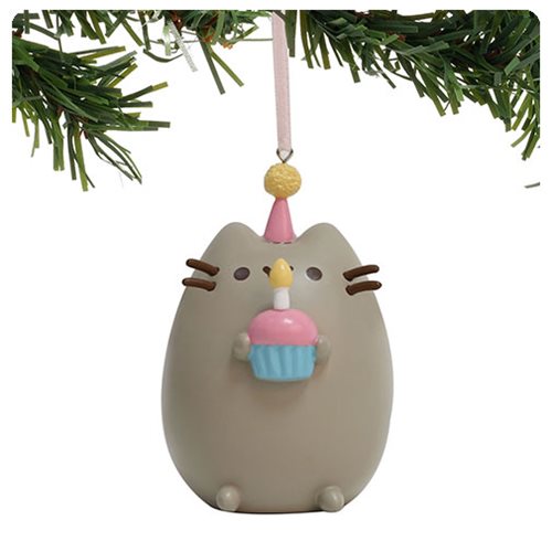 Pusheen the Cat Happy Birthday Ornament                     