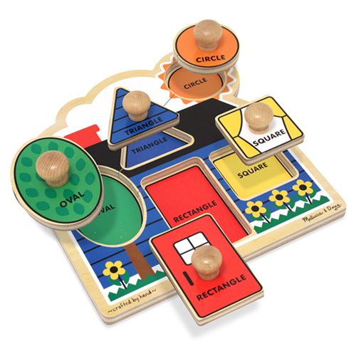 First Shapes Jumbo Knob Puzzle                              