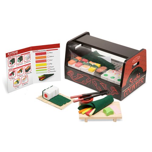 Roll, Wrap, and Slice Sushi Counter Playset                 