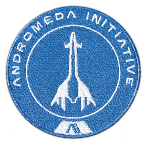 Mass Effect Andromeda Tempest Crew Embroidered Patch        