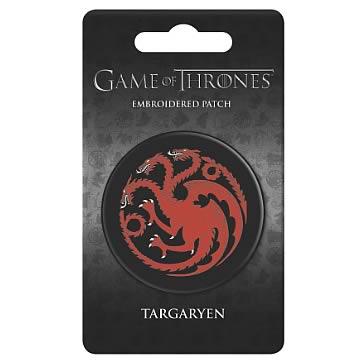 Game of Thrones House of Targaryen Embroidered Patch        