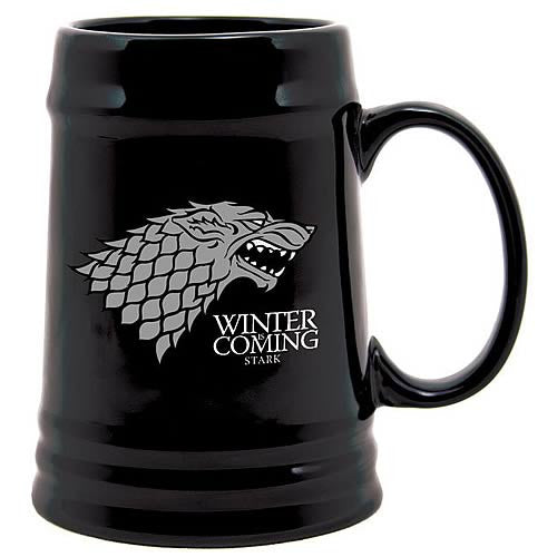 Game of Thrones Stark Sigil Ceramic Stein                   