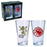 Game of Thrones Targaryen and Lannister Pint Glass 2-Pack   