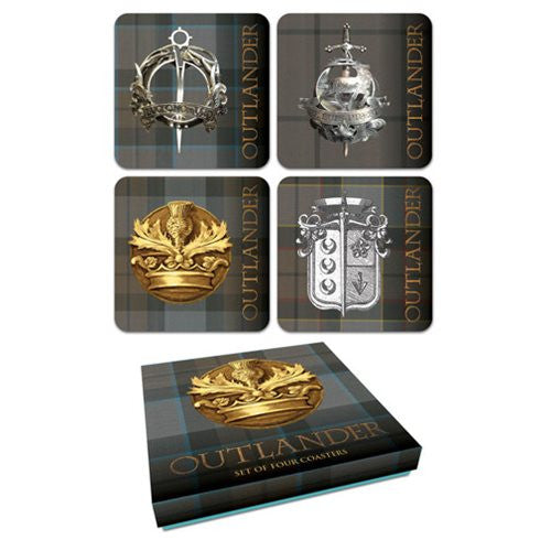 Outlander Tartan Coaster Set                                