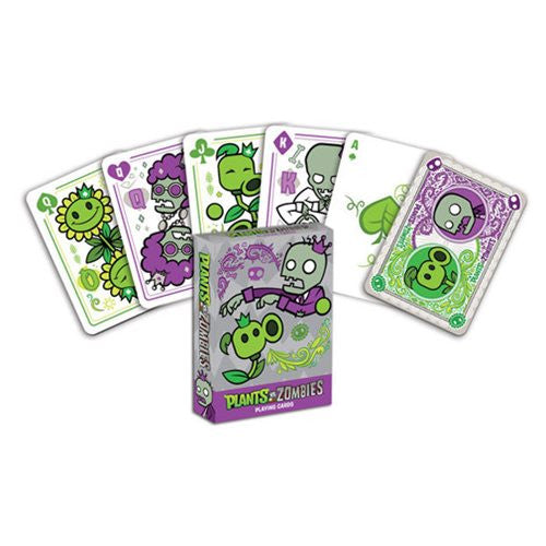 Plants vs. Zombies Playing Cards                            