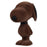 Peanuts Snoopy Flocked Cinnamon 5 1/2-Inch Vinyl Figure     