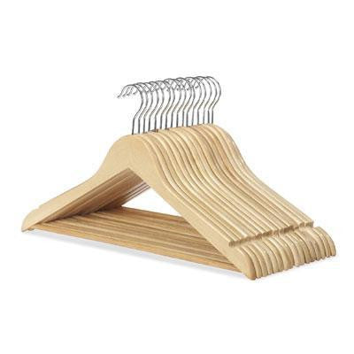 Wood Suit Hangers 16 Set