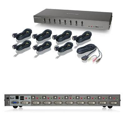 8 Port Dvi Kvmp Kit