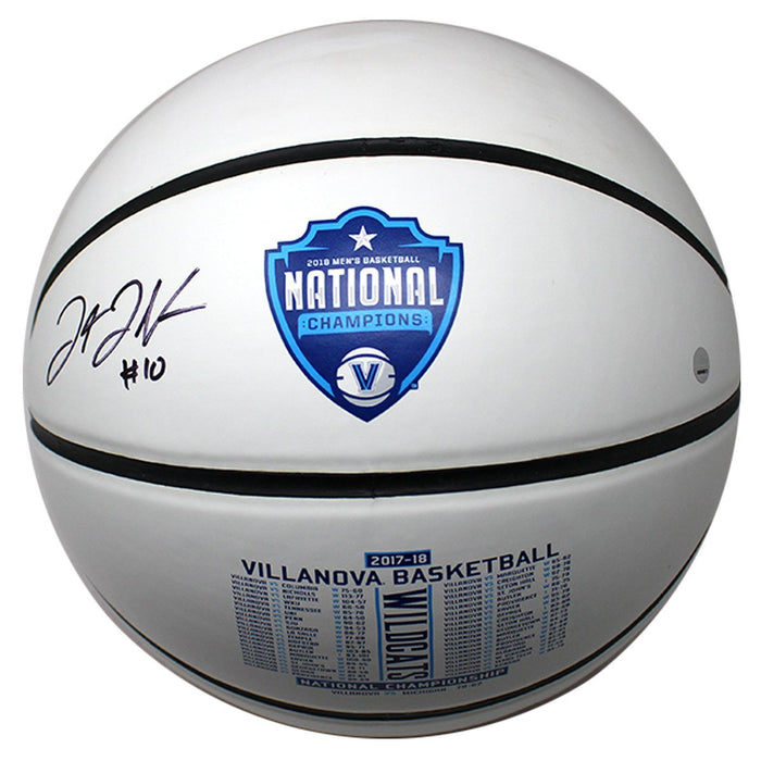 Donte DiVincenzo Signed 2018 National Champions Full Size Basketball