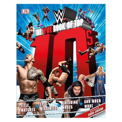 The WWE Book of Top 10s Paperback Book                      