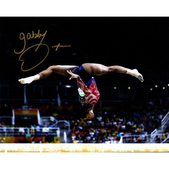 Gabby Douglas Signed Over Beam 16x20 Photo