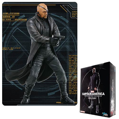 Captain America 2 Nick Fury AHV Pre-Assembled Model Kit     