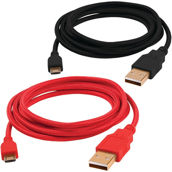 5FT MICRO USB 2PK