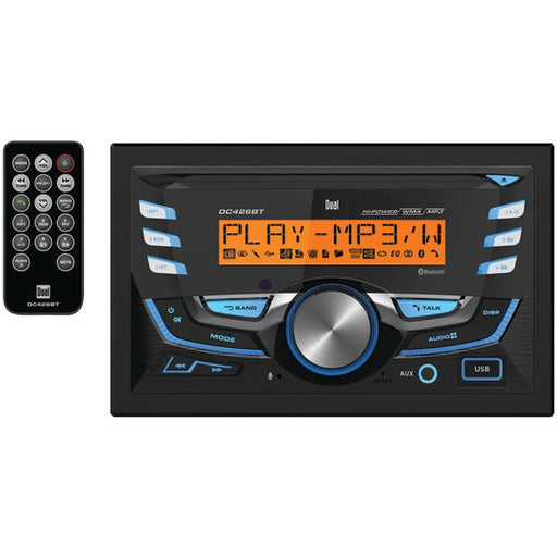 2DIN CD RCVR W AM FM MP3