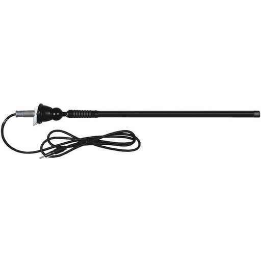 RUBBER MAST ANTENNA BLACK