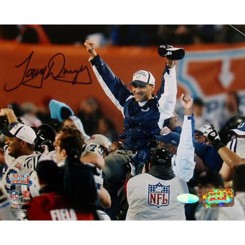 Tony Dungy SB XLI Carry Off 8x10 Photo