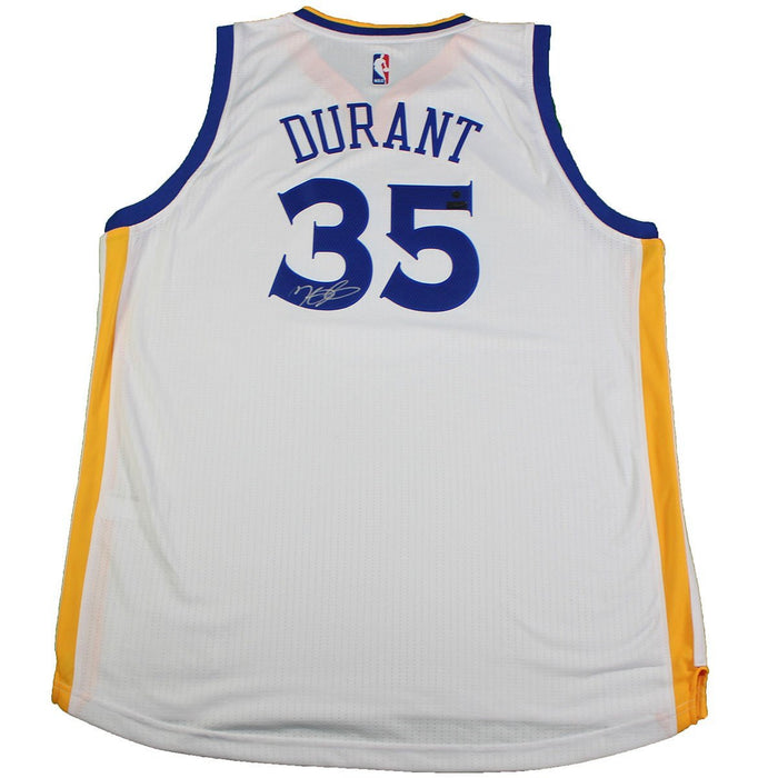 Kevin Durant Signed Golden State Warriors White Swingman Jersey (Panini/SSM)