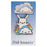 Flat Bonnie Rainbow Cloud with Bunny Enamel Pin             