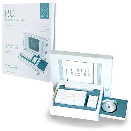 P.C. (Paper Computer) Novelty Paper Craft Kit               