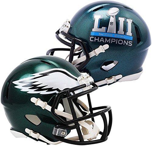 Philadelphia Eagles Super Bowl 52 Champions Riddell Speed Mini Helmet (8055034)