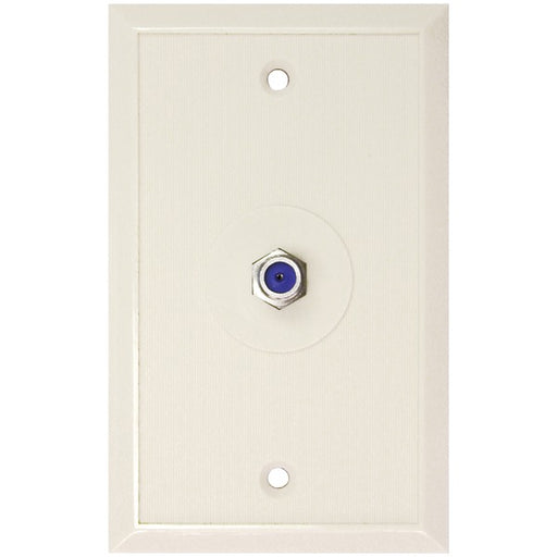 WHITE WALL PLATE W/1 F-81