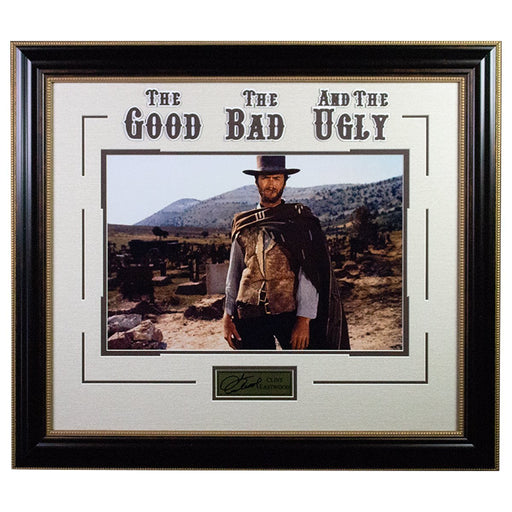 Clint Eastwood- The Good  The Bad  The Ugly 26x29 Framed Collage (CLGB-1214)