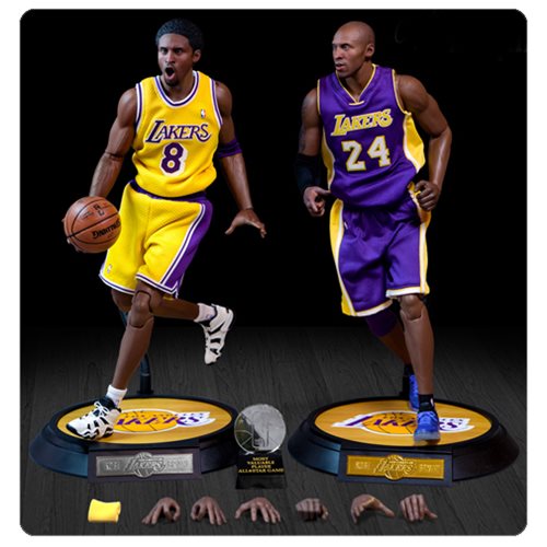 NBA Kobe Bryant 1:6 Scale Real Masterpiece Figure 2-Pack    