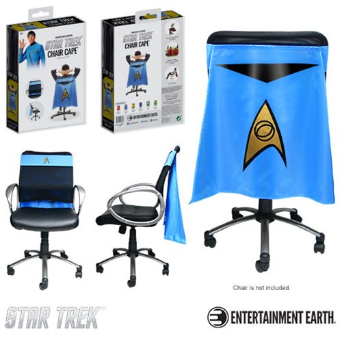 Star Trek: The Original Series Sciences Blue Chair Cape     