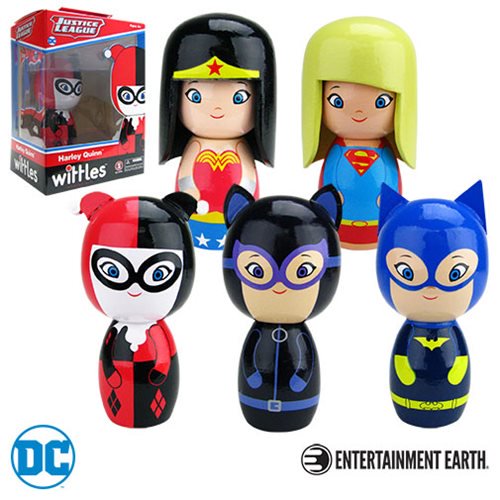 DC Comics Wittles Wooden Dolls Wave 1 Case                  