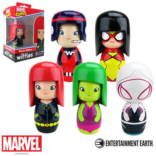 Marvel Wittles Wooden Dolls Wave 1 Case                     