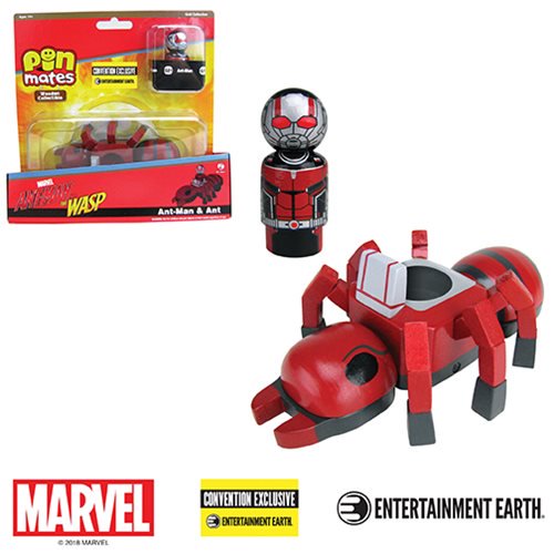 Ant-Man with Ant Pin Mates Wooden Collectibles Set - Con.Ex.