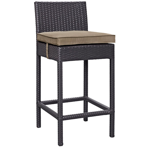 Convene Outdoor Patio Fabric Bar Stool 1006-EXP-MOC