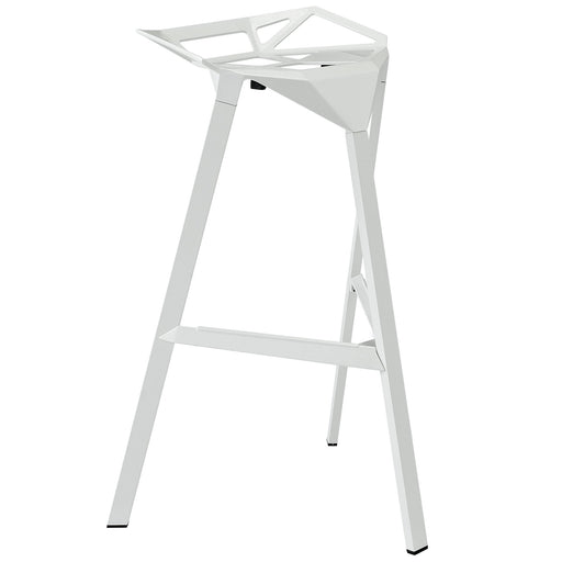 Launch Stacking Bar Stool 1024-WHI