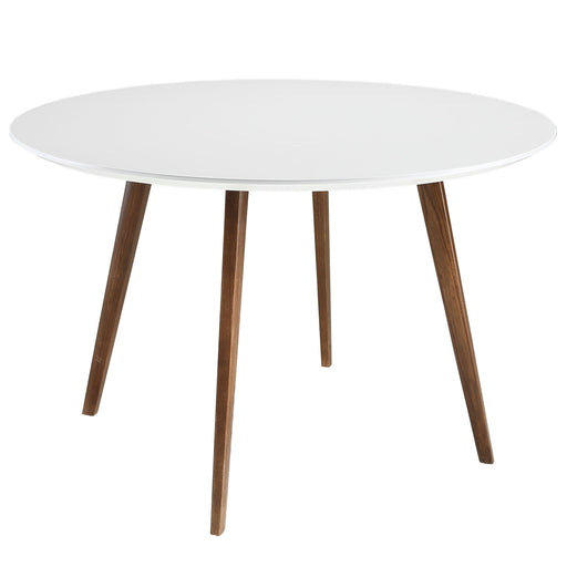 Platter Round Dining Table 1064-WHI