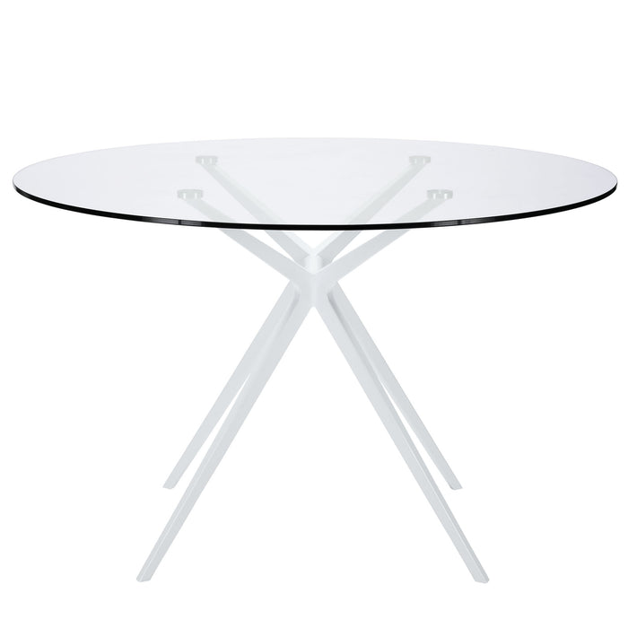 Tilt Round Dining Table 1069-WHI