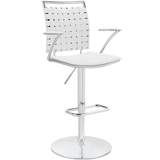 Fuse Adjustable Bar Stool 1110-WHI