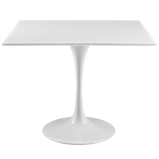 Lippa 36" Square Wood Top Dining Table 1124-WHI