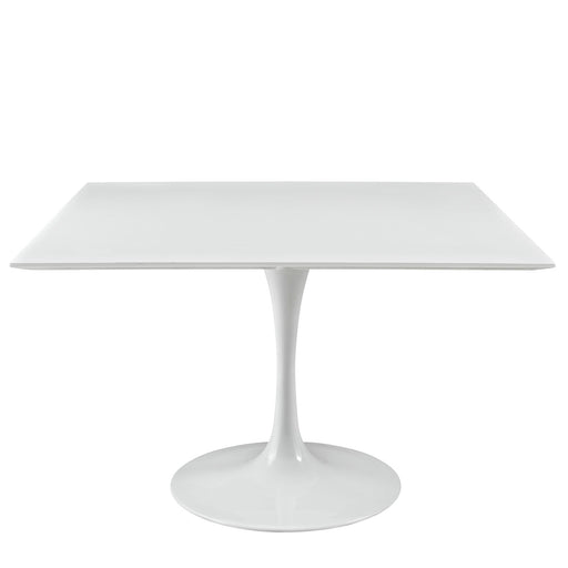 Lippa 47" Square Wood Top Dining Table 1125-WHI