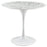 Lippa 36" Round Artificial Marble Dining Table 1129-WHI