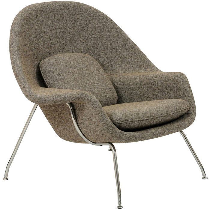 W Upholstered Fabric Lounge Chair With Ottoman Upholstered Fabric Lounge Chair 113-OAT