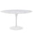 Lippa 54" Round Artificial Marble Dining Table 1132-WHI