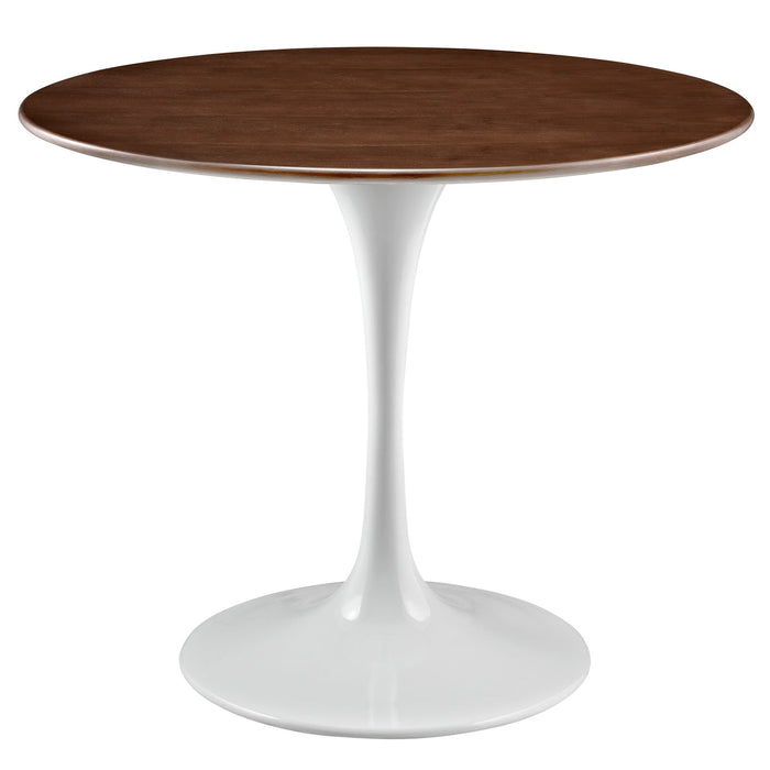 Lippa 36" Round Walnut Dining Table 1136-WAL