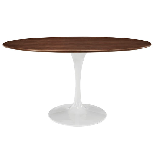 Lippa 60" Oval Walnut Dining Table 1138-WAL