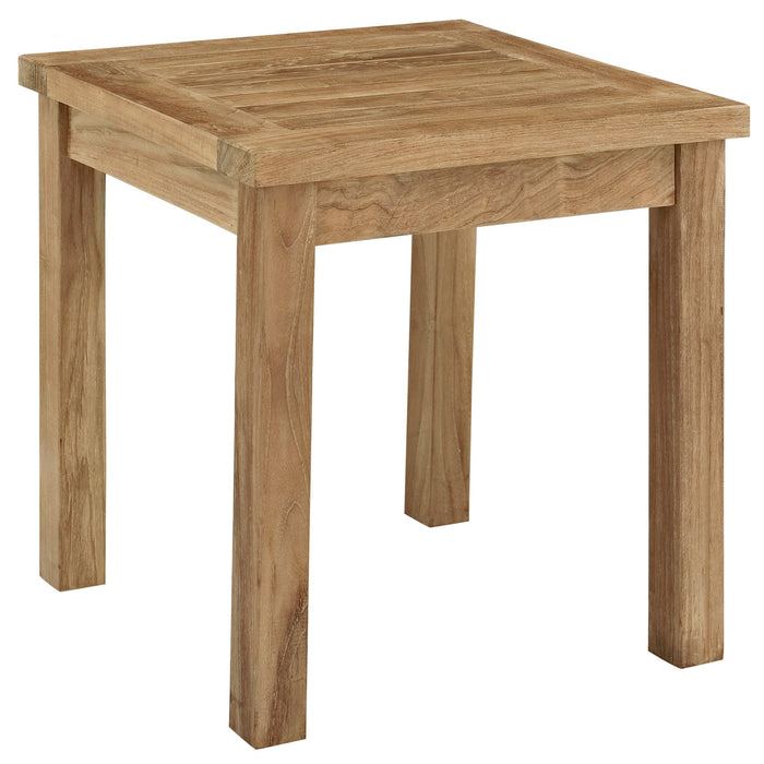 Marina Outdoor Patio Teak Side Table 1155-NAT