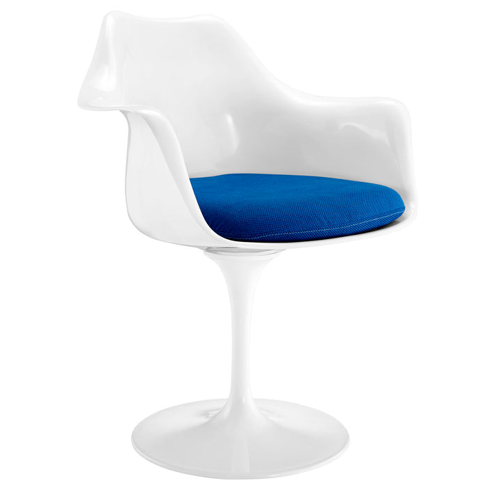 Lippa Dining Fabric Armchair 116-BLU