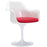 Lippa Dining Fabric Armchair 116-RED