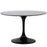 Lippa 40" Round Fiberglass Dining Table 118-BLK