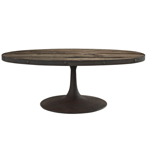 Drive Wood Top Coffee Table 1204-BRN-SET