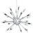 Gamut Chandelier 1221-SLV